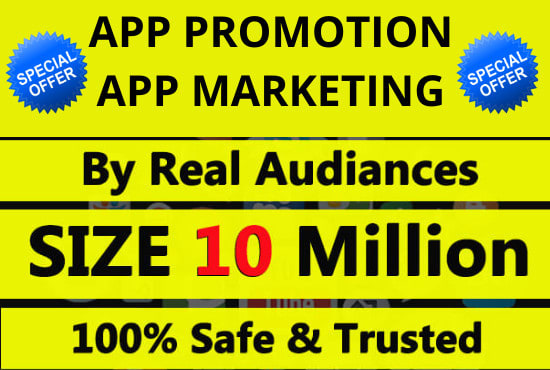 I will viral mobile app promotion, marketing on million real audience