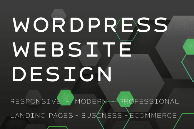 I will wordpress website design for your business