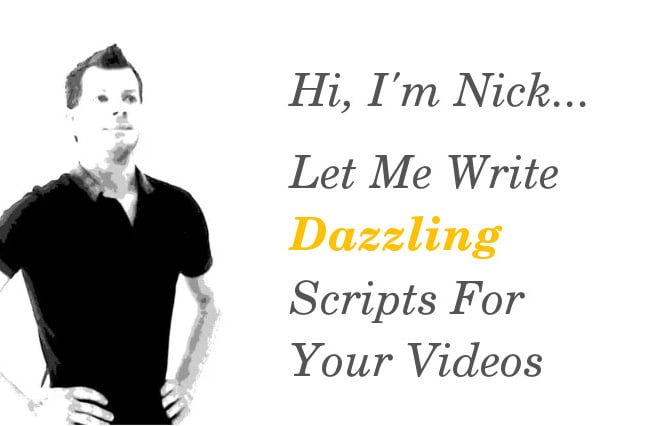 I will write a dazzling video script that converts