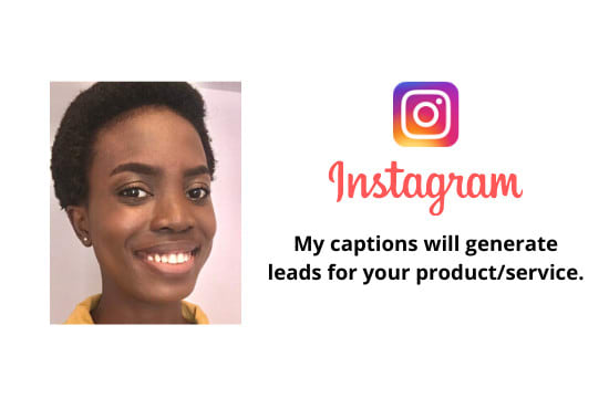 I will write a lead generating caption for instagram