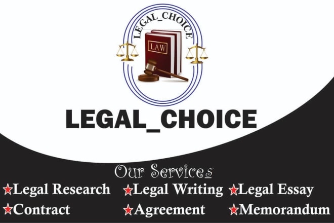 I will write a powerful law essay, law article, law paper and legal documents