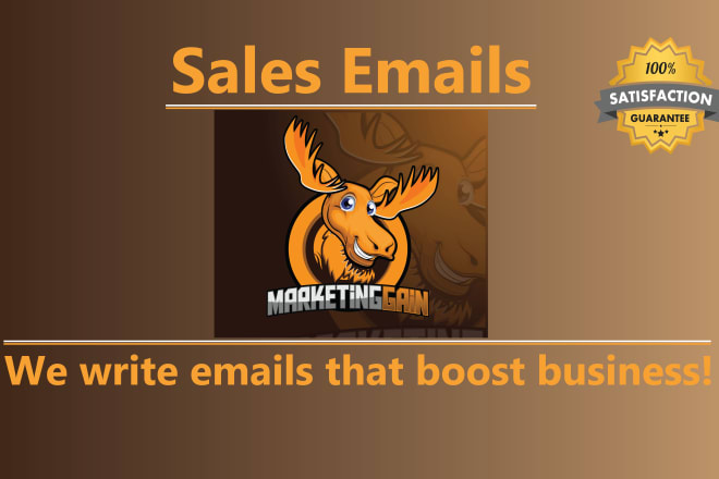 I will write a sales email for your email marketing campaign