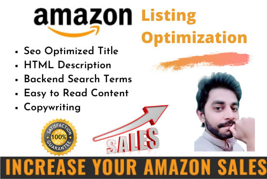 I will write amazon product listing optimization with copywriting, content writing