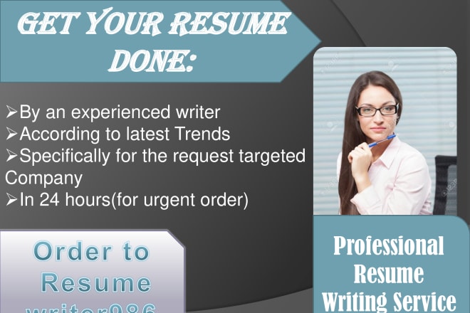 I will write and edit professional resume CV, cover letter and linkdin