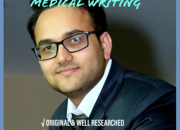 I will write medical or health contents for your blog posts