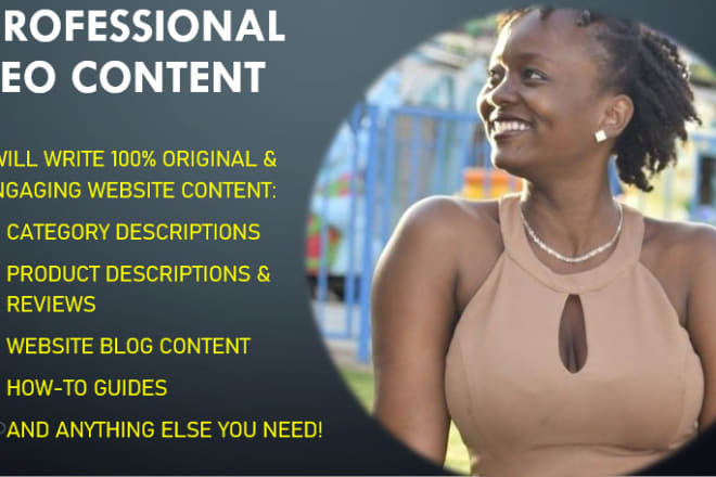 I will write professional SEO content for your blog or website