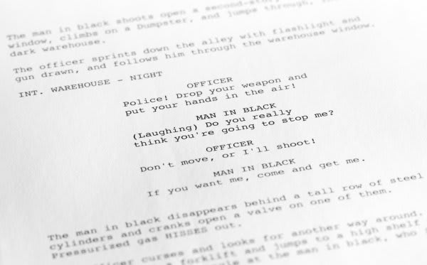 I will write script coverage for any project