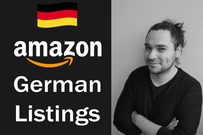 I will write your german amazon product listing