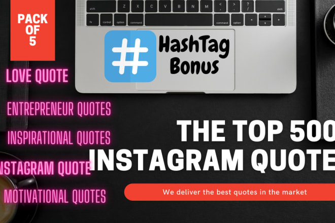 I will 5000 quotes for instagram entrepreneur quotes with your logo