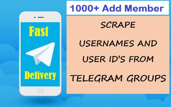 I will add active telegram member in your telegram group