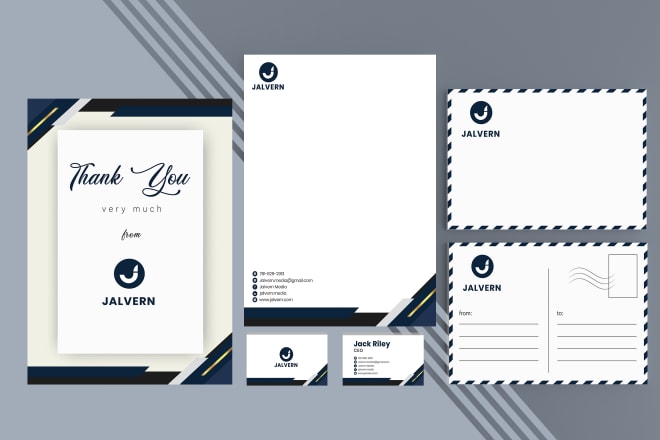 I will amazing business card, logo, stationery design