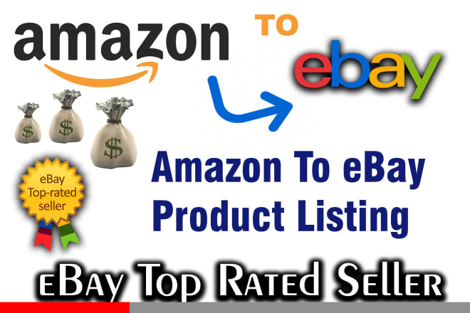 I will amazon to ebay dropshipping listing
