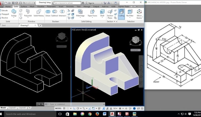 I will assist 2d 3d drawing in autocad and solidworks