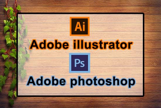 I will assist you in adobe illustrator or photoshop related work