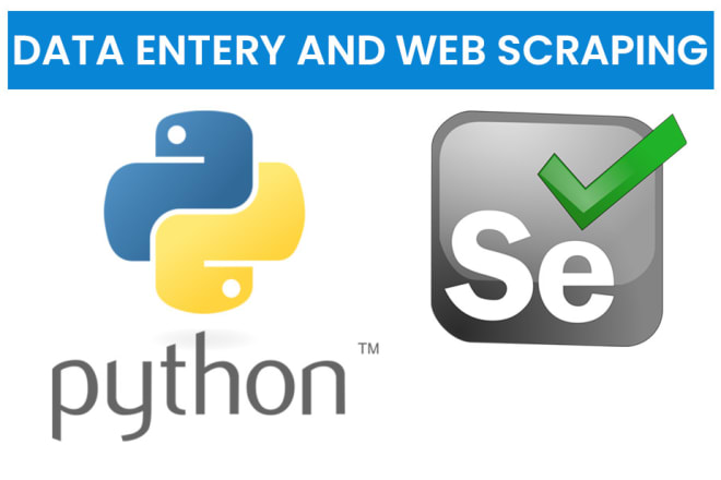 I will automated web form entry using python and selenium