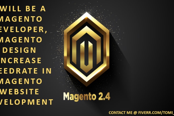 I will be a magento developer, make magento website design for magento website
