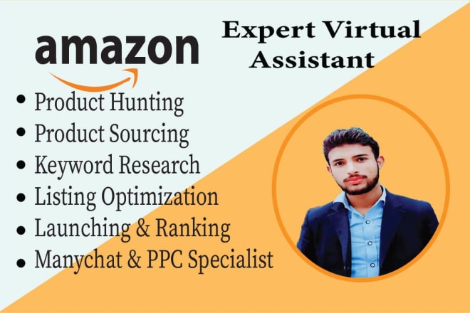I will be virtual assistant for your amazon fba seller center