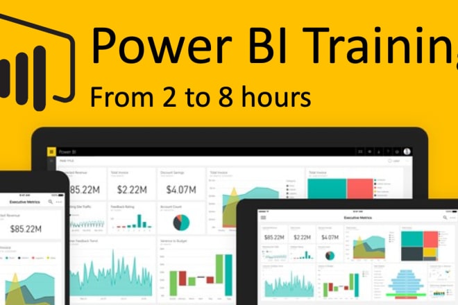 I will be you personal power bi trainer