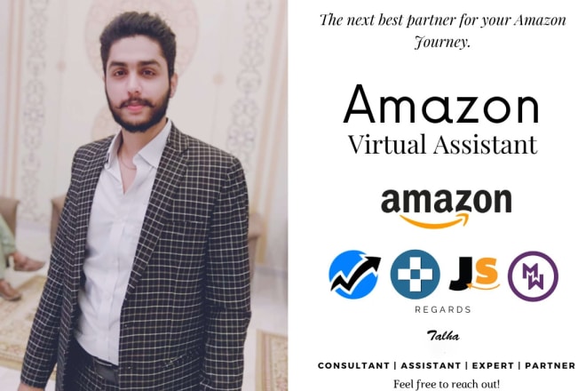 I will be your amazon virtual assistant amazon fba virtual assistant
