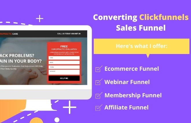I will be your clickfunnels sales funnel expert