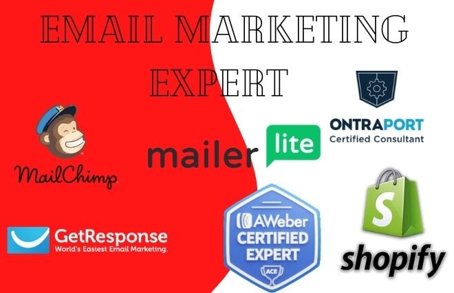 I will be your email marketing expert on klaviyo, shopify, clickfunnels, click funnel