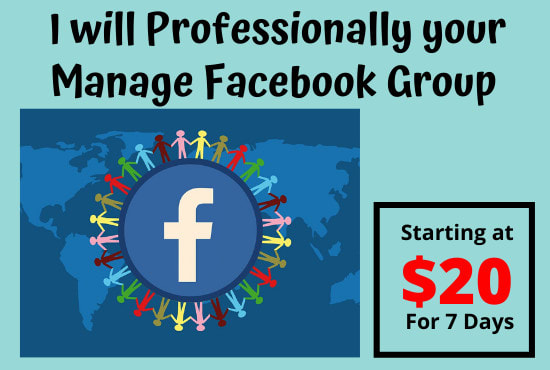 I will be your executive facebook community group manager