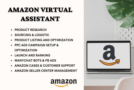 I will be your expert amazon fba virtual assistant