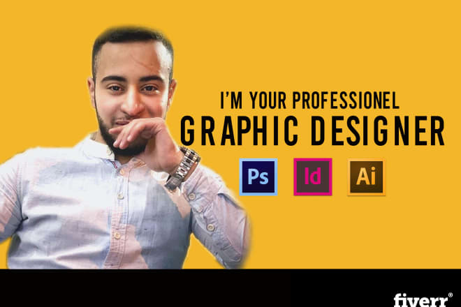 I will be your graphic designer for your project