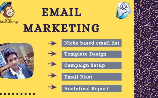 I will be your mailchimp expert for email marketing