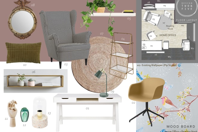 I will be your online interior designer