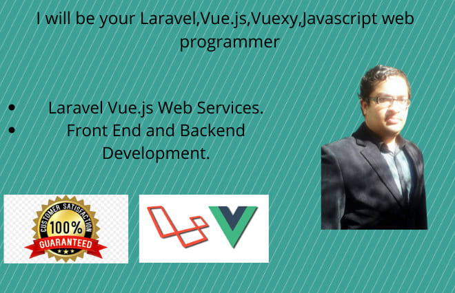 I will be your PHP laravel,vue js,vuexy,javascript web programmer