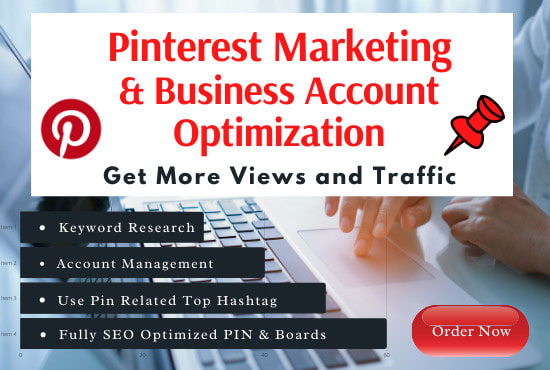I will be your pinterest marketing manager to boost traffic
