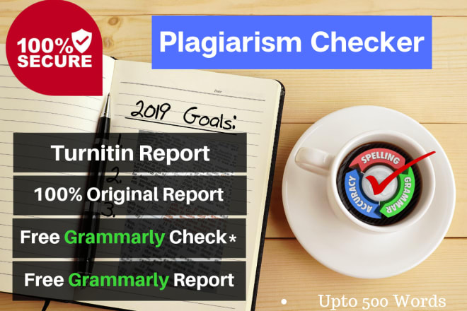 I will be your plagiarism checker