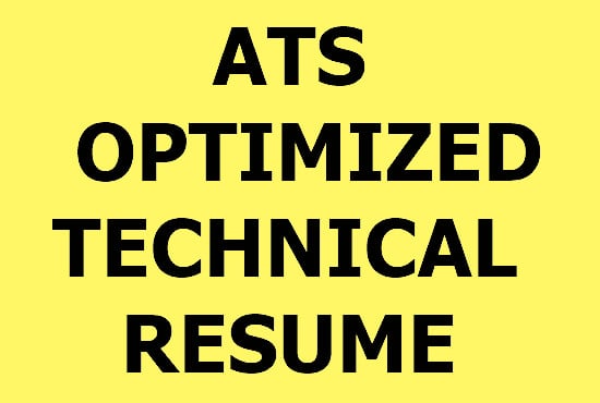 I will be your professional ats compliant engineering and technical resume writer