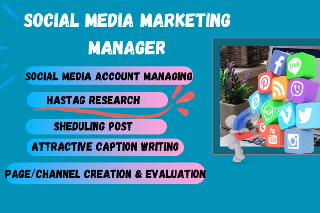 I will be your professional social media manager and SEO assistant