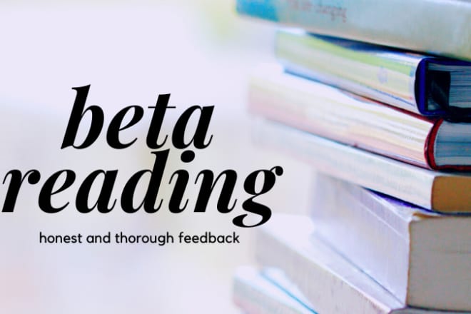 I will beta read and critique your nonfiction book