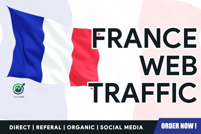 I will bring france targeted daily visitors to your website