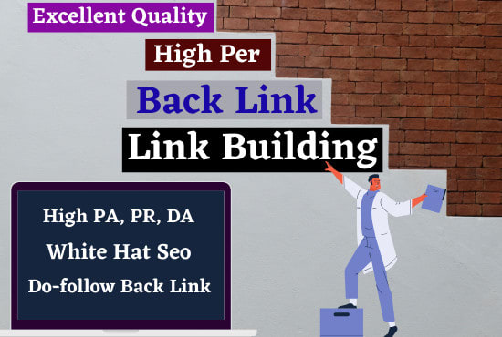 I will build 50 back link,link building in high da USA sites