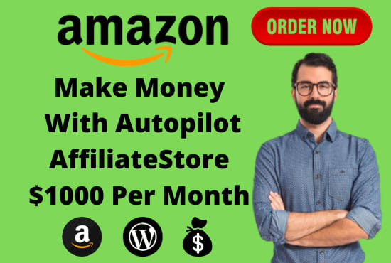 I will build amazon affiliate autopilot website with 15k products