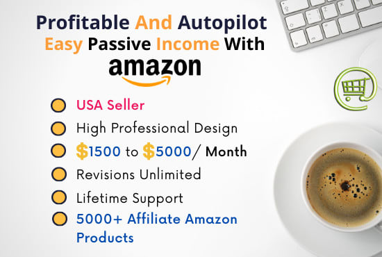 I will build amazon affiliate autopilot website with 5000 products