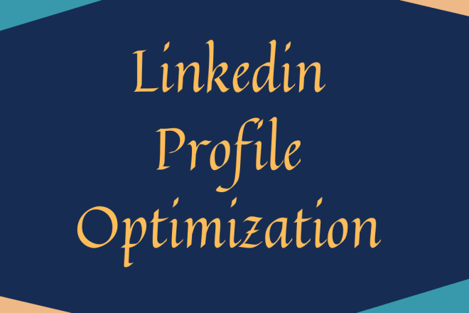 I will build and optimize your linkedin profile professionally