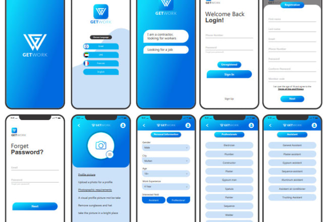 I will build android mobile app development,ios mobile app ui design