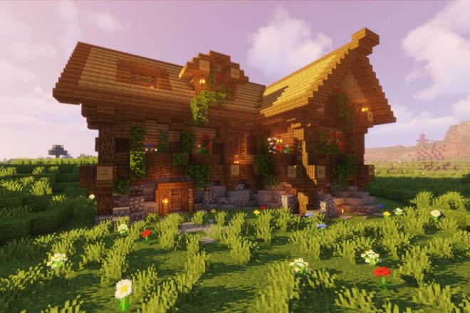 I will build anything you want in minecraft