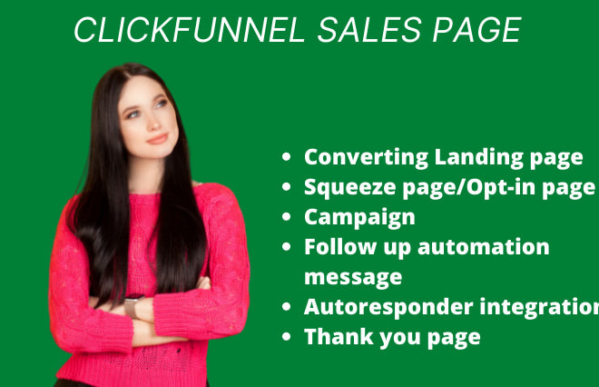 I will build clickfunnels affiliate sales funnel for your store