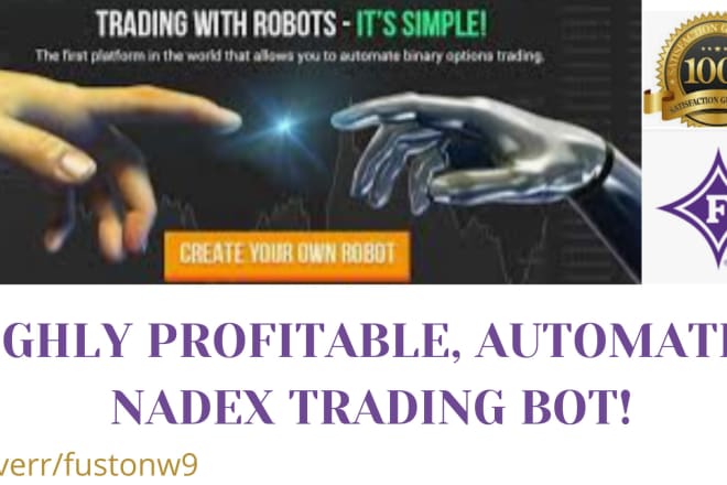 I will build profitable nadex trading bot, automated trading robot