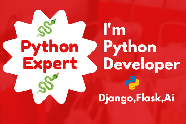 I will build python web app,python script,crawler with python,django,flask