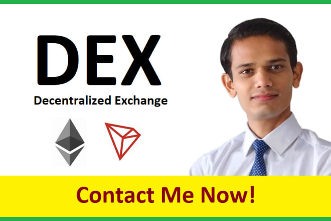 I will build secure decentralized exchange dex as forkdelta etherdelta