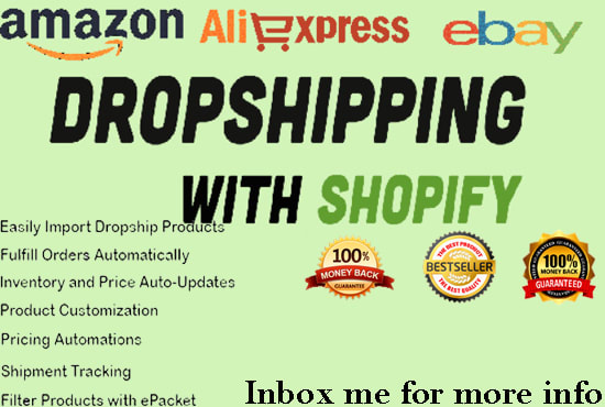 I will build shopify general or dropshipping store by premium theme