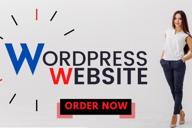 I will build wordpress website or build an ecommerce website