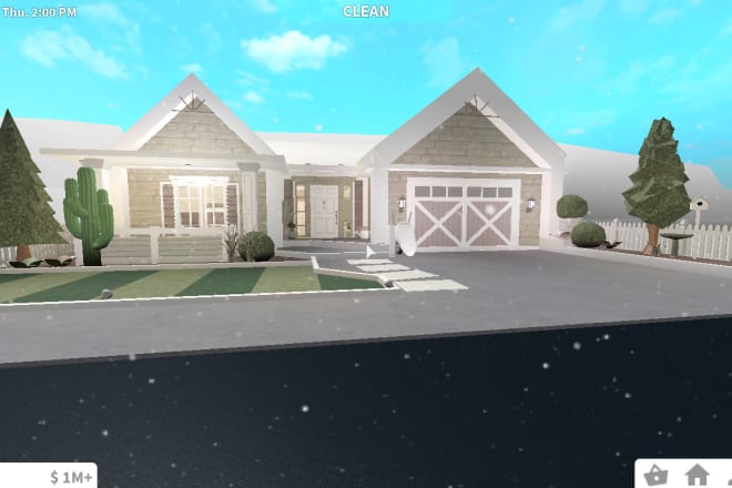 I will build you a bloxburg house for free